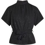 Sisters Point - 13371 - Top - Zwart - Lange Mouw