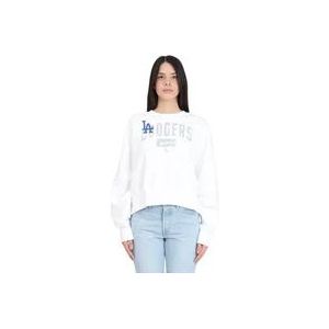 Nike Witte Crewneck Sweatshirt voor Vrouwen , White , Dames , Maat: M