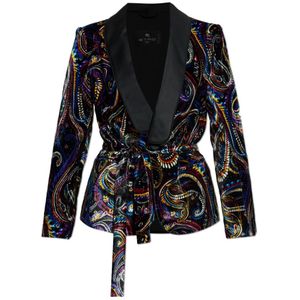 Etro, Dames, Jassen, Veelkleurig, Maat: S Zijde,
