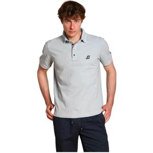 Mason's, Heren, Tops, Blauw, Maat: XL Katoen,