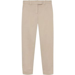 Brooks Brothers, Dames, Broeken, Beige, Maat: XL Katoen,