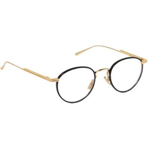 Bottega Veneta - BV1389S - Zonnebrillen - Goud - Metaal - Rond