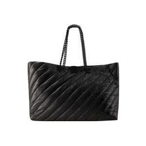 Leather balenciaga-bags , Black , Dames , Maat: ONE Size