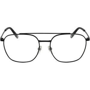 Fila - Stainless Steel Optical Frame - Zwart - Aviator Vorm