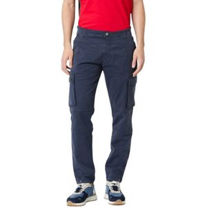 Aeronautica Militare, Heren, Broeken, Blauw, Maat: L Katoen,