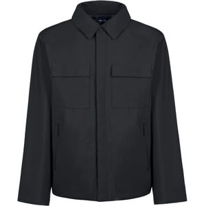 People of Shibuya, Heren, Overhemden, Zwart, Maat: XS Leer,