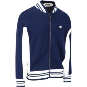 Autry, Dames, Sweatshirts & Hoodies, Blauw, Maat: S Nylon,