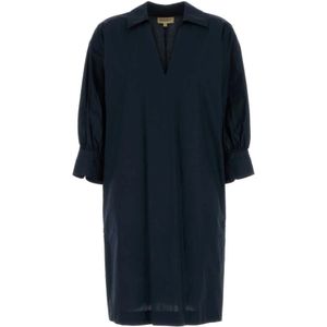 Woolrich, Dames, Jurken, Blauw, Maat: L Wol,