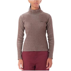 Obey, Dames, Truien, Bruin, Maat: XS Katoen,