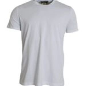 Dolce & Gabbana, Heren, Tops, Wit, Maat: 3XS Katoen,