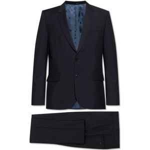 Paul Smith, Heren, Pakken, Blauw, Maat: S Wol,