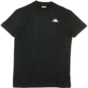 Kappa, Heren, Tops, Zwart, Maat: L