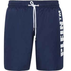 Philipp Plein, Heren, Badkleding, Blauw, Maat: 2XL