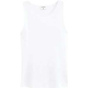 Filippa K, Dames, Tops, Wit, Maat: L Katoen,