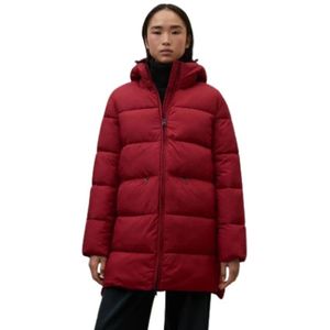 Ecoalf, Dames, Jassen, Rood, Maat: S Leer,