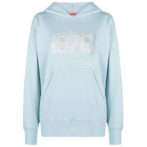 Kenzo, Dames, Sweatshirts & Hoodies, Blauw, Maat: L