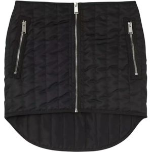 Heron Preston, Dames, Rokken, Zwart, Maat: 2XS Poliester,