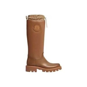 Moncler Hoge regenlaarzen , Beige , Dames , Maat: 39 EU