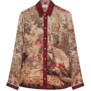 Pierre-Louis Mascia, Dames, Blouses & Shirts, Veelkleurig, Maat: XS Zijde,