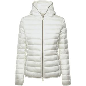 Save The Duck - Hooded Jacket - Beige - Dames - Winterjas