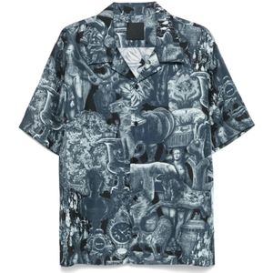 Givenchy, Heren, Overhemden, Veelkleurig, Maat: L Zijde,