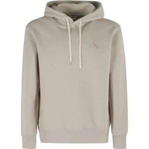 Autry, Heren, Sweatshirts & Hoodies, Beige, Maat: S Katoen,