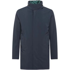 People of Shibuya, Heren, Mantels, Blauw, Maat: 5XL Poliester,