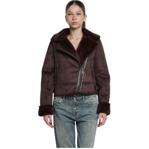 ViCOLO, Dames, Jassen, Paars, Maat: L Leer,