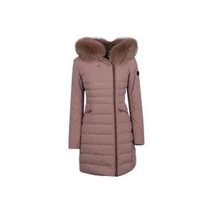 Peuterey Seriola Hooded Parka in Roze , Pink , Dames , Maat: M