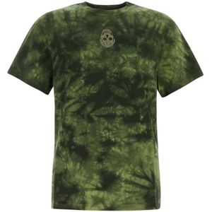 Alexander McQueen, Heren, Tops, Groen, Maat: S Katoen,