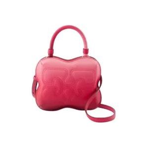 Ganni Leather handbags , Pink , Dames , Maat: ONE Size