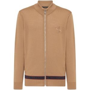 Billionaire, Heren, Truien, Bruin, Maat: 3XL Leer,