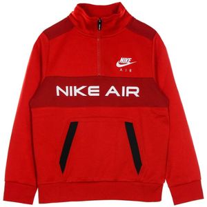 Nike, Heren, Sweatshirts & Hoodies, Rood, Maat: XL Tweed,