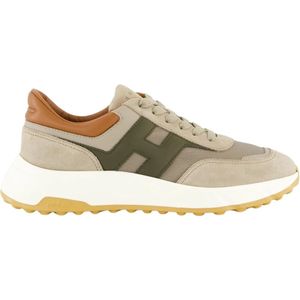 Hogan Hyperlight Allac Nuova Stijlvolle Sneakers , Beige , Heren , Maat: 44 EU