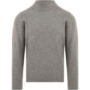 Filippo De Laurentiis, Heren, Truien, Grijs, Maat: M Wol,