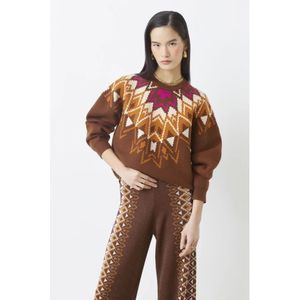 Suncoo, Dames, Truien, Veelkleurig, Maat: S Viscose,