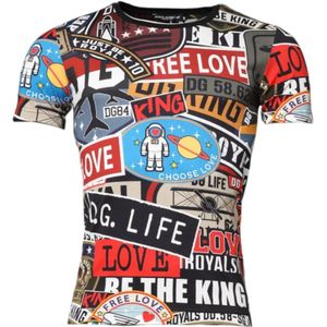 Dolce & Gabbana - Multicolor - T-shirt - Katoen