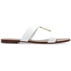 Dolce & Gabbana, Dames, Schoenen, Wit, Maat: 35 EU Leer,