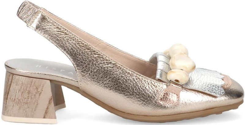 Hispanitas, Dames, Schoenen, Grijs, Maat: 35 EU Leer,