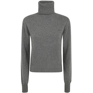 Ami Paris, Dames, Truien, Grijs, Maat: M