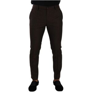 Dolce & Gabbana - Suit Broeken - Veelkleurig - Heren - Katoen