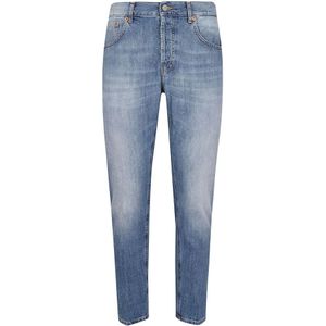 Dondup, Heren, Jeans, Blauw, Maat: W33 Katoen,