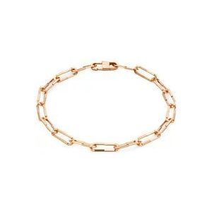 Gucci Yba744562001 Link naar Love armband in 18 kt roze goud , Pink , Dames , Maat: ONE Size