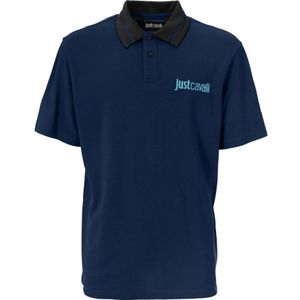 Just Cavalli, Heren, Tops, Blauw, Maat: S