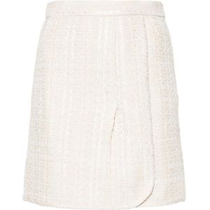 Iro, Dames, Rokken, Beige, Maat: M Katoen,