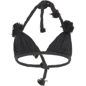 Random Identities, Dames, Badkleding, Zwart, Maat: ONE Size Wol,