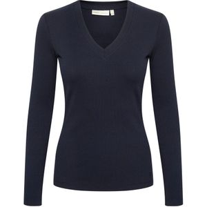 InWear, Dames, Truien, Blauw, Maat: S Katoen,