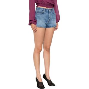 Givenchy, Dames, Korte broeken, Blauw, Maat: W26 Katoen,