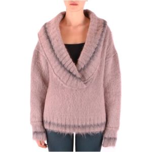 Peuterey, Dames, Truien, Roze, Maat: S Wol,