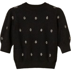 Twinset, Dames, Truien, Zwart, Maat: S Polyamide,